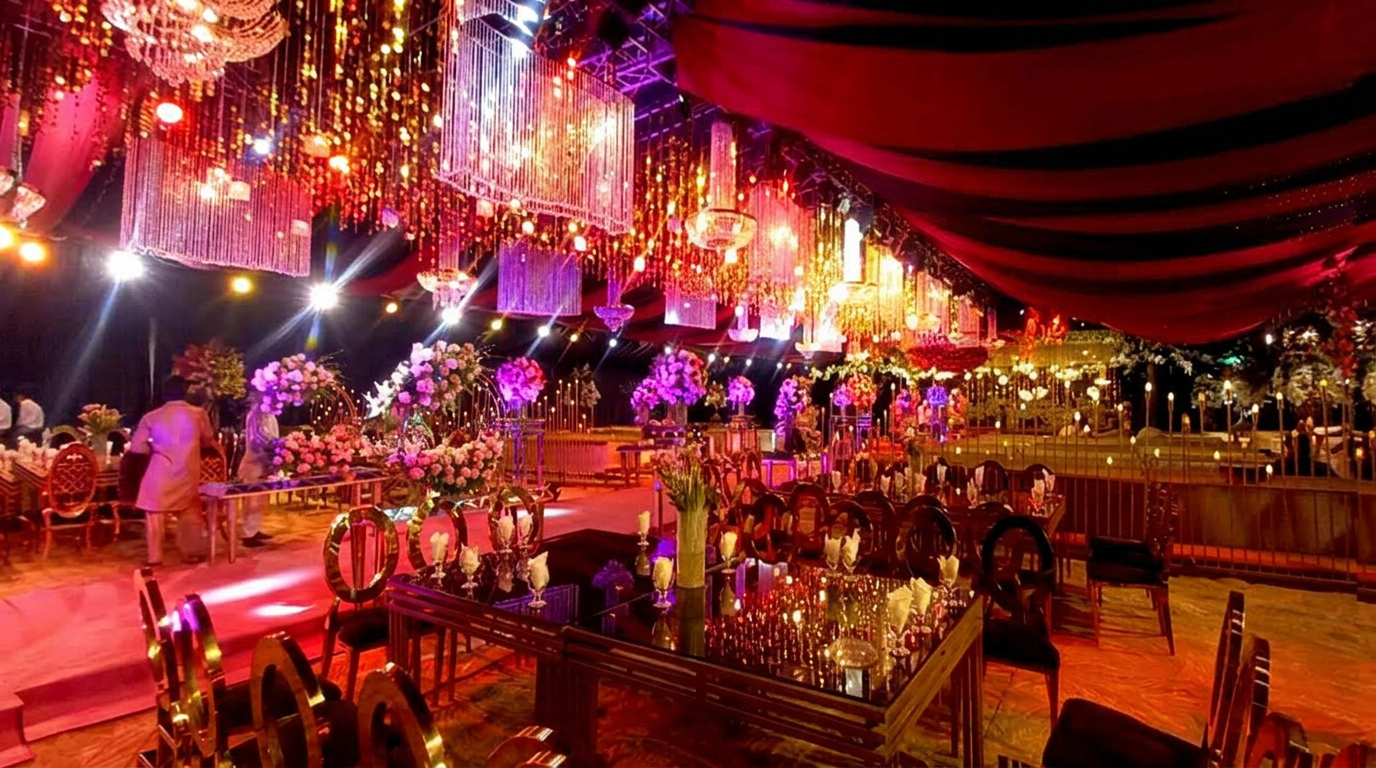 Baarat celebration décor
