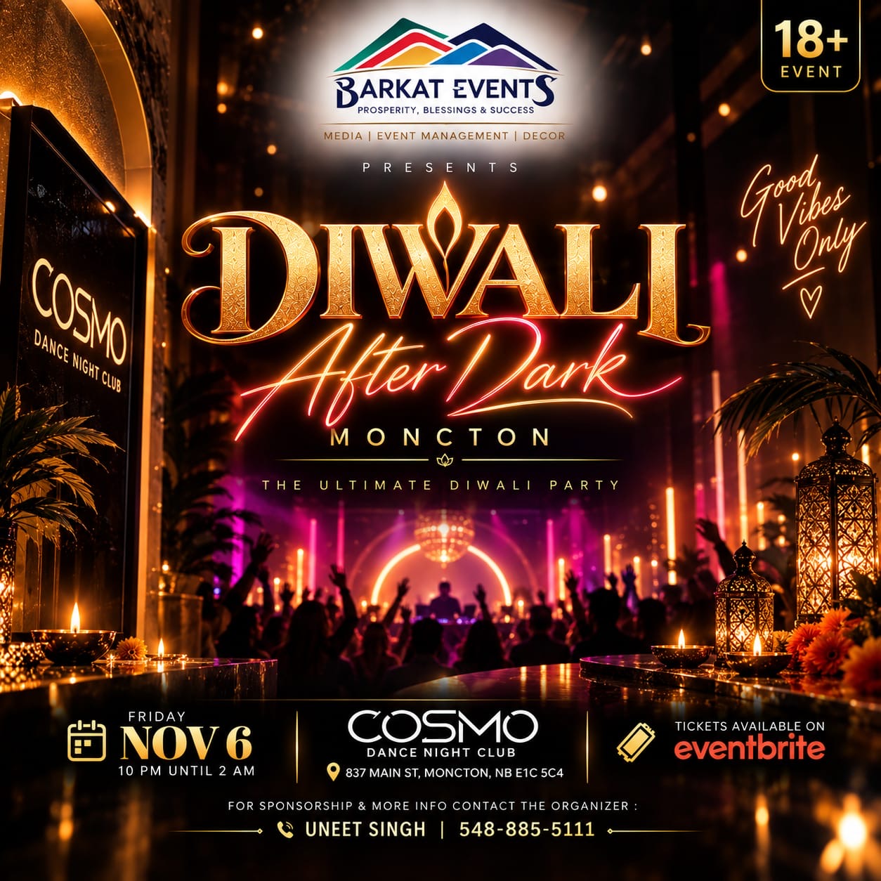 Diwali After Dark event